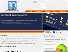 Tablet Screenshot of infosecnet.com.br